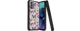 Moto G Stylus 5g 2022 Tough Strong Slim Dual-Layer ShockProof Hybrid Case Cover - Harmonious Butterfly Floral