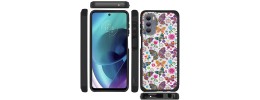 Moto G Stylus 5g 2022 Tough Strong Slim Dual-Layer ShockProof Hybrid Case Cover - Butterfly Bliss