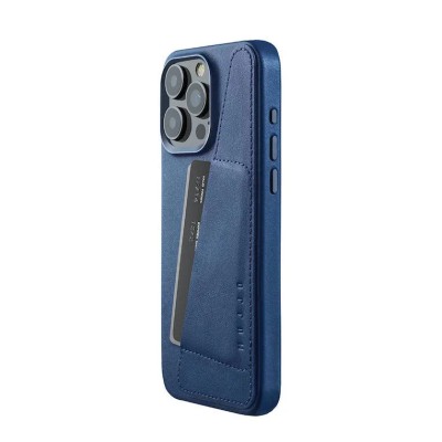 PKG iPhone 15 PRO MAX 6.7 Wallet Pouch 3 Navy Blue