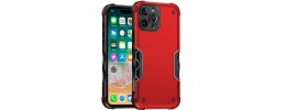 PKG iPhone 16 6.1 Delux Armor Case Red