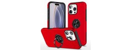 PKG iPhone 16 6.1 Magnet Ring Stand 3 Red