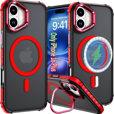 PKG iPhone 16 PLUS 6.7 Magnet Ring Stand 3 Red