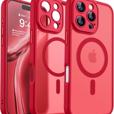 PKG iPhone 16 PRO MAX 6.9 Magnetic Case Red