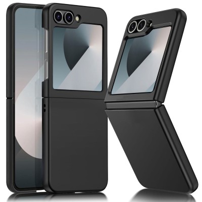 PKG 3 IN 1 Samsung Z Flip 5 Transparent Case Clear