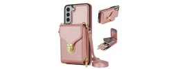 PKG Samsung S21 PLUS 6.7 Wallet Pouch 3 Rose Gold