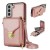 PKG Samsung S21 PLUS 6.7 Wallet Pouch 3 Rose Gold