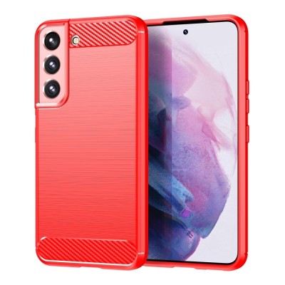 PKG Samsung S23 Brushed Case Red