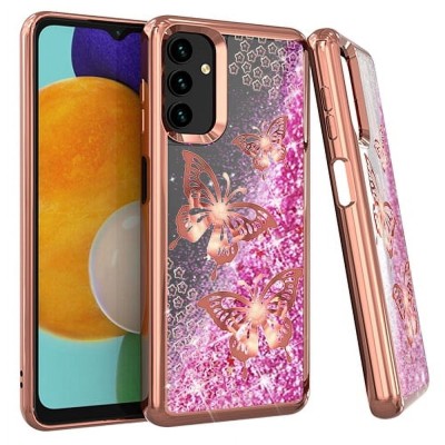 PKG Samsung S23 CHRO GLT Motion Butterfly ROSE GOLD