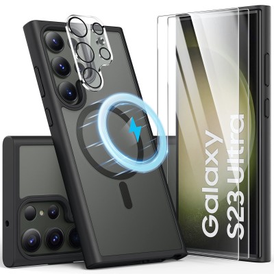 PKG Samsung S23 Magnetic Case Black