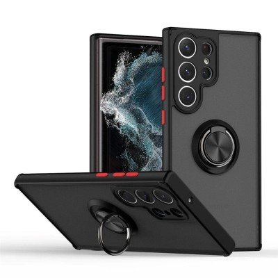 PKG Samsung S23 PLUS Magnet Ring Stand 3 Black