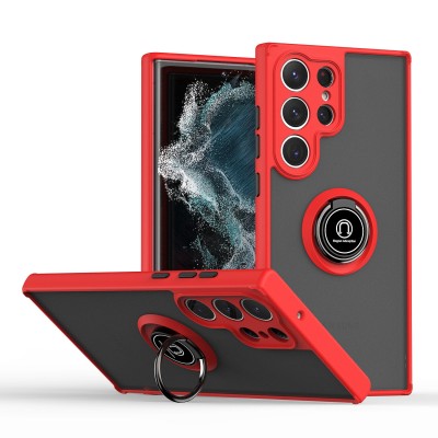 PKG Samsung S23 PLUS Magnet Ring Stand 3 Red