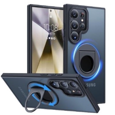 PKG Samsung S24 Magnet Ring Stand 3 Black