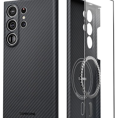 PKG Samsung S24 SLIM Case 2 Black