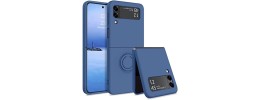 PKG Samsung Z Flip 4 Magnet Ring Stand 3 Navy Blue