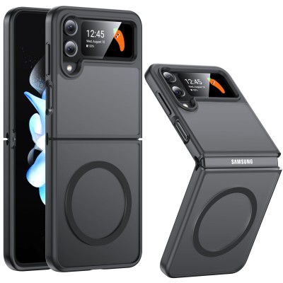 PKG Samsung Z Flip 4 Magnet Ring Stand 8 Black