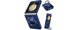 PKG Samsung Z Flip 5 Magnet Ring Stand 3 Navy Blue