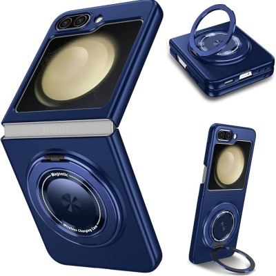 PKG Samsung Z Flip 5 Magnet Ring Stand 3 Navy Blue