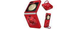 PKG Samsung Z Flip 5 Magnet Ring Stand 3 Red
