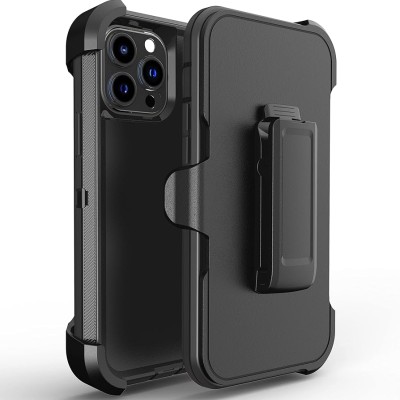 PKG iPhone 12/ 12 PRO 6.1 Tactical CLIP Black