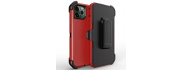 PKG iPhone 12/ 12 PRO 6.1 Tactical CLIP Red