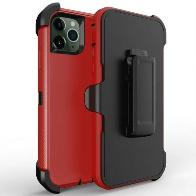 PKG iPhone 12/ 12 PRO 6.1 Tactical CLIP Red