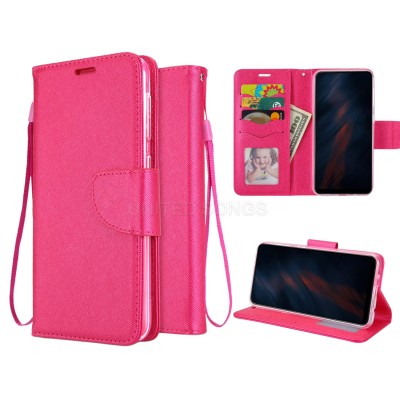 PKG iPhone 12 Pro MAX 6.7 Wallet Pouch 3 Hot Pink