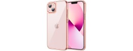 PKG iPhone 13 6.1 /14 6.1 Bling Ring Case SMILING Rose Gold
