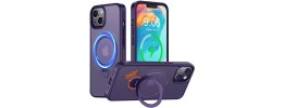 PKG iPhone 13 6.1 /14 6.1 Magnet Ring Stand 7 Purple