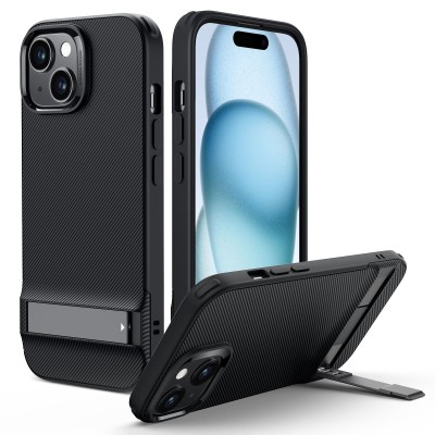PKG iPhone 13 6.1 /14 6.1 Tactical Stand Black