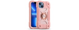 PKG iPhone 13 6.1 /14 6.1 Bling Ring Case TIME Rose Gold