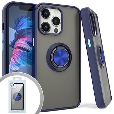 PKG iPhone 13 PRO MAX 6.7 Magnet Ring Stand 5 Navy Blue