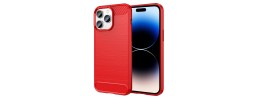 PKG iPhone 14 6.1 /13 6.1 Magnetic Case 4 CARBON FIBER Red