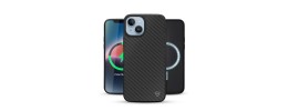 PKG iPhone 14 PLUS 6.7 Magnetic Case 4 BARBON FIBER Black