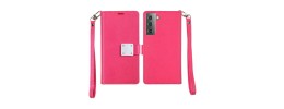 PKG iPhone 14 PRO MAX 6.7 Wallet Pouch 3 Hot Pink