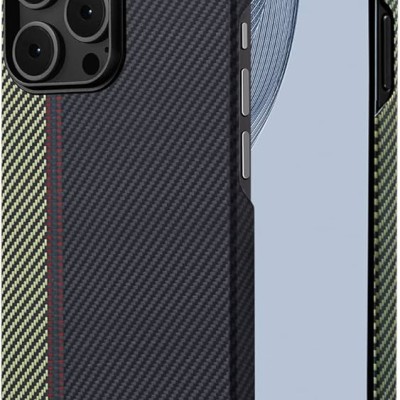 PKG iPhone 14 Pro 6.1 Magnetic Case 4 CARBON FIBER Black