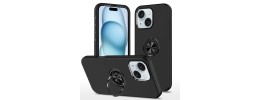 PKG iPhone 15 PLUS 6.7 Magnet Ring Stand 3 Black