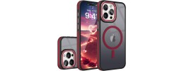 PKG iPhone 15 PLUS 6.7 Magnetic Case Red