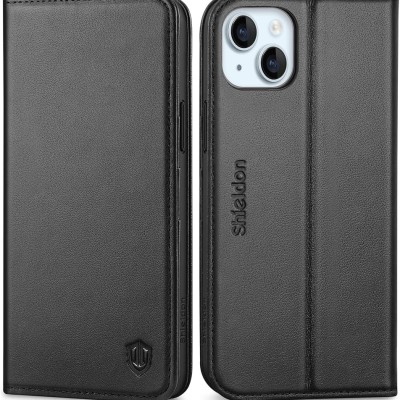 PKG iPhone 15 PLUS 6.7 Wallet Pouch 3 Black