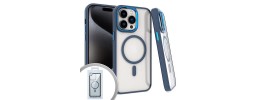 PKG iPhone 15 PRO MAX 6.7 Magnetic Case Dr. Blue