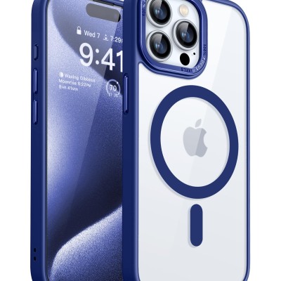 PKG iPhone 15 Pro 6.1 Magnetic Case Dr. Blue