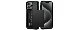 PKG iPhone 15 Pro 6.1 Wallet Pouch 3 Black