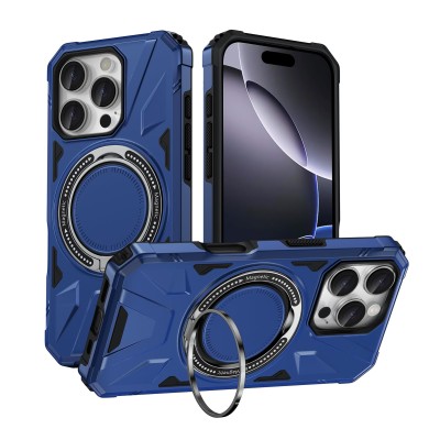 PKG iPhone 16 PRO MAX 6.9 Magnet Ring Stand 3 Navy Blue