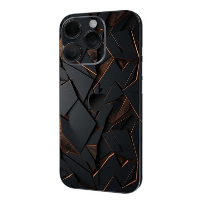 PKG iPhone 16 Pro 6.3 Crystal Skin Black