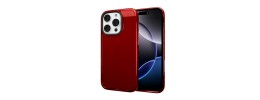 PKG iPhone 16 Pro 6.3 Delux Armor Case Red