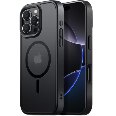 PKG iPhone 16 Pro 6.3 Magnetic Case Black
