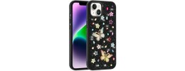 [PolyBag] For iPhone 16 Pro Max 6.9 inch SPLENDID Diamond Glitter Ornaments Engraving - Enchanted Butterfly Purple