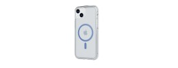 Premium Magsafe Transparent Case w/ Lens Stand01 - Blue