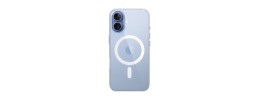 Premium Magsafe Transparent Case w/ Lens Stand01 - Blue
