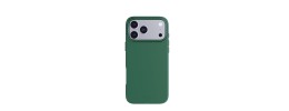 Premium Magsafe Transparent Case w/ Lens Stand01 - Green