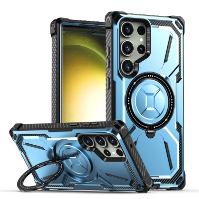 SAMSUNG S23 Ultra Premium Duty Ring Stand with Magnet Cases